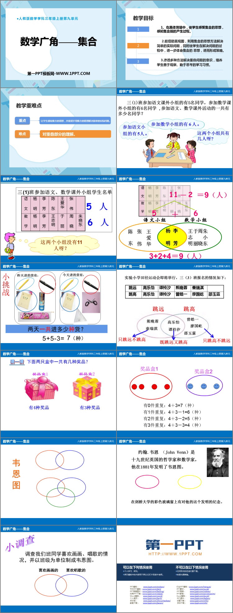 图片[2]-《数学广角—集合》PPT教学课件-第一PPT