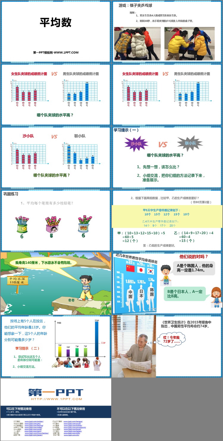 图片[2]-《平均数》PPT课件下载-第一PPT