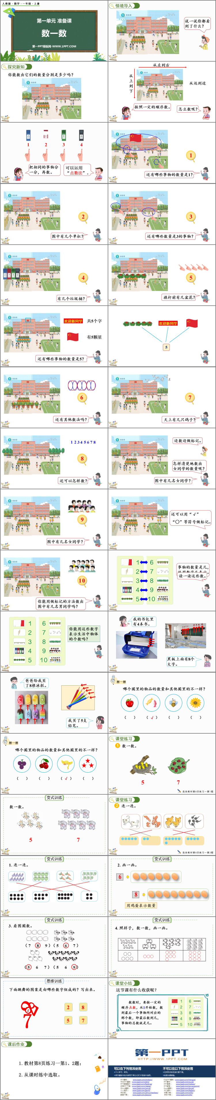 图片[2]-《数一数》准备课PPT优秀课件-第一PPT