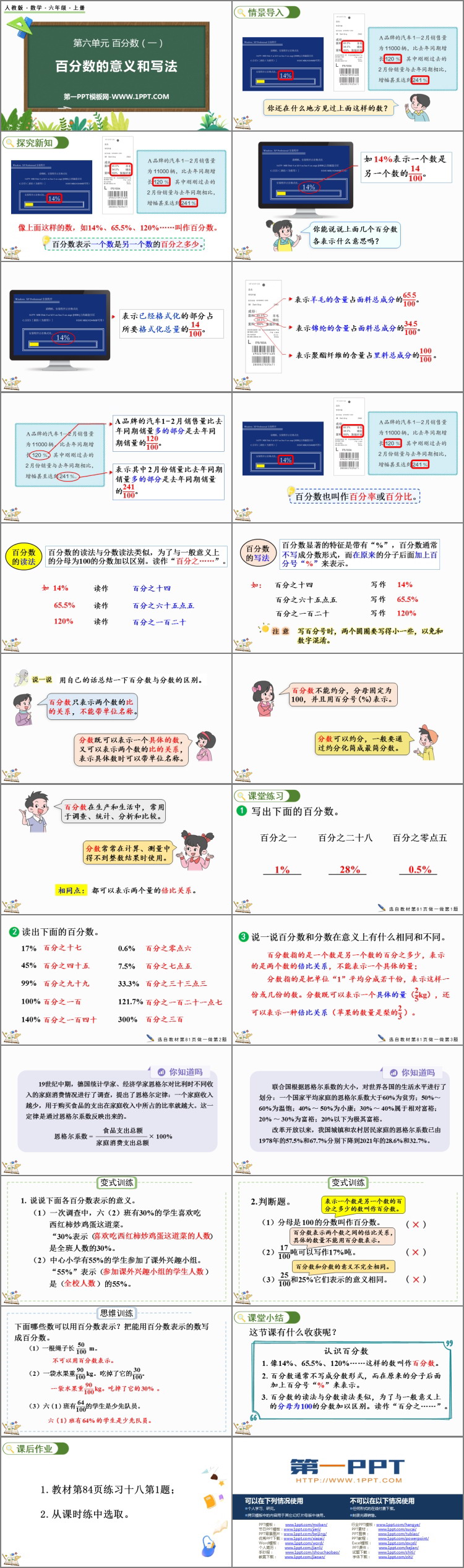 图片[2]-《百分数的意义和写法》百分数PPT教学课件-第一PPT