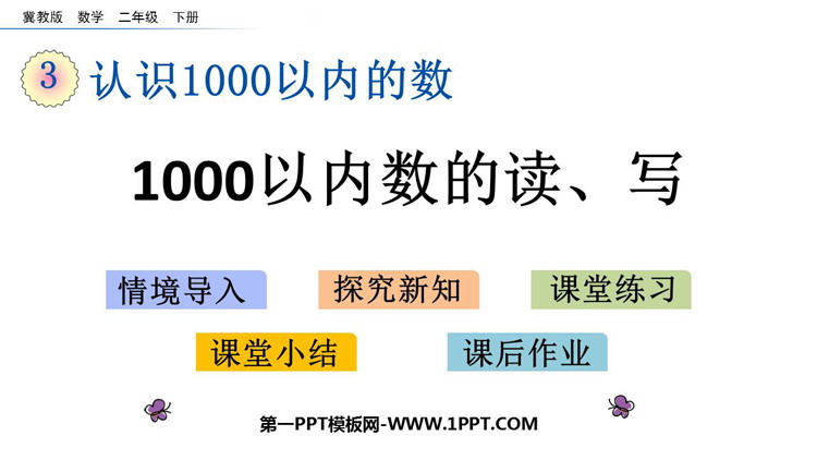 图片[1]-《1000以内数的读、写》PPT教学课件-第一PPT