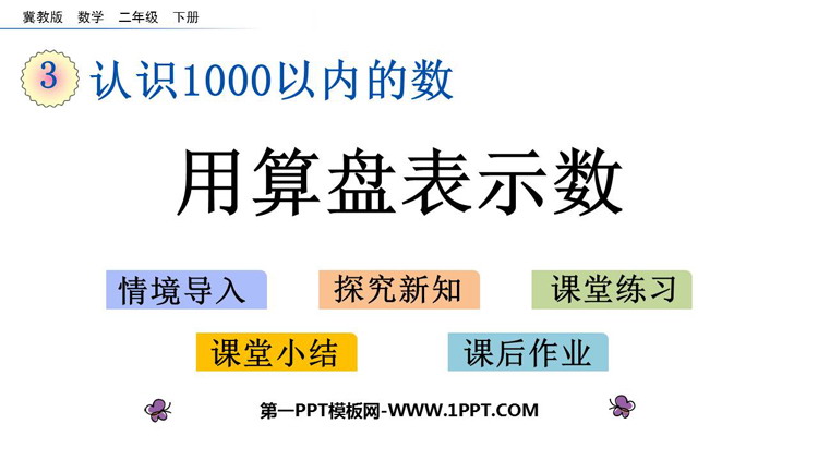图片[1]-《用算盘表示数》PPT教学课件-第一PPT