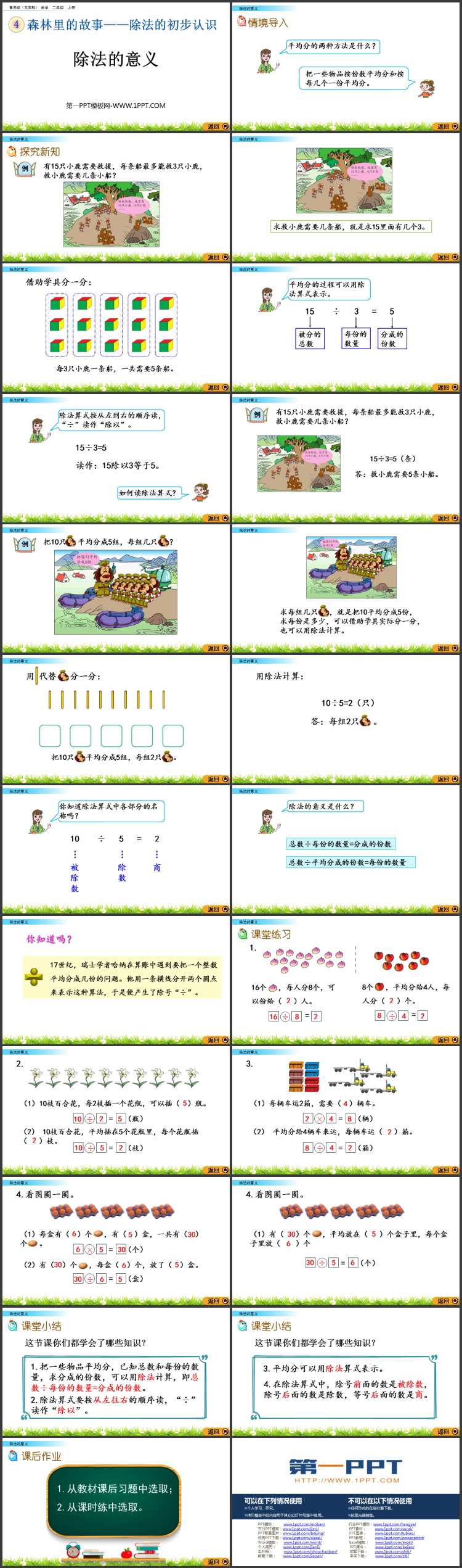 图片[2]-《除法的意义》除法的初步认识PPT课件-第一PPT