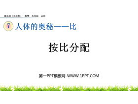 《按比分配》比PPT课件-第一PPT
