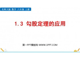 《勾股定理的应用》勾股定理PPT精品课件-第一PPT