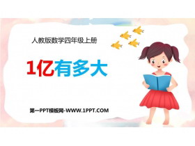《1亿有多大》大数的认识PPT课件-第一PPT