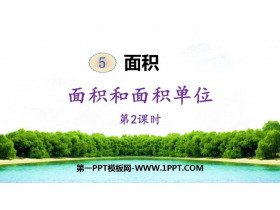 《面积和面积单位》面积PPT课件下载(第2课时)-第一PPT