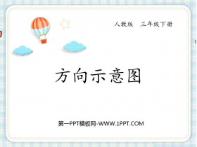 《方向示意图》位置与方向PPT下载-第一PPT