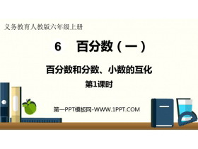 《百分数和分数、小数的互化》百分数PPT精品课件(第1课时)-第一PPT