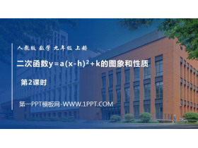 《二次函数y=a(x-h)2 k 的图象和性质》二次函数PPT教学课件(第2课时)-第一PPT