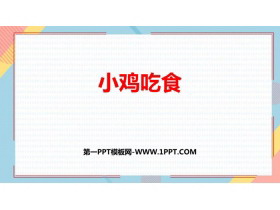 《小鸡吃食》加与减PPT免费课件-第一PPT