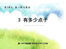 《有多少点子》数一数与乘法PPT免费课件-第一PPT