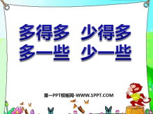 《多一些、少一些、多得多、少得多》认识100以内的数PPT课件3-第一PPT