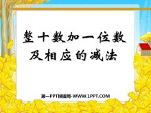 《整十数加一位数及相应的减法》认识100以内的数PPT课件2-第一PPT