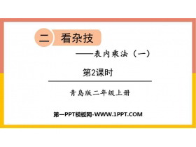 《看杂技》PPT课件下载(第2课时)-第一PPT
