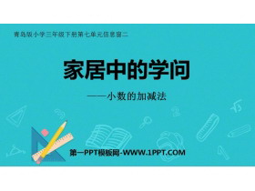 《家居中的学问》PPT免费下载-第一PPT