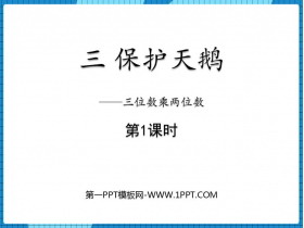 《保护天鹅》PPT免费课件(第1课时)-第一PPT