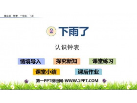 《下雨了》PPT课件下载-第一PPT