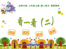 《看一看》观察物体PPT课件2-第一PPT