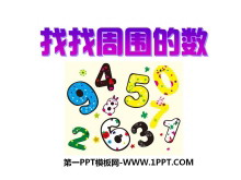 《找找周围的数》PPT课件-第一PPT
