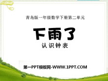 《下雨了》PPT课件-第一PPT