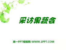《采访果蔬会》PPT课件2-第一PPT