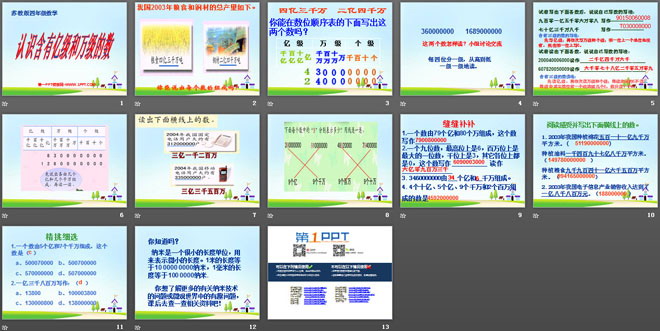 图片[2]-《认识含有亿级和万级的数》认识多位数PPT课件2-第一PPT
