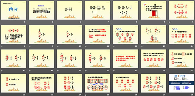 图片[2]-《约分》分数的意义和性质PPT课件3-第一PPT
