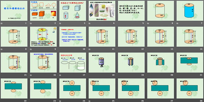 图片[2]-《圆柱和圆锥的认识》圆柱和圆锥PPT课件-第一PPT