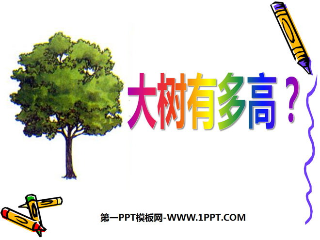 图片[1]-《大树有多高》正比例和反比例PPT课件2-第一PPT