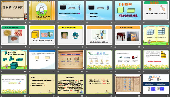 图片[2]-《体积与体积单位》长方体和正方体的认识PPT课件-第一PPT