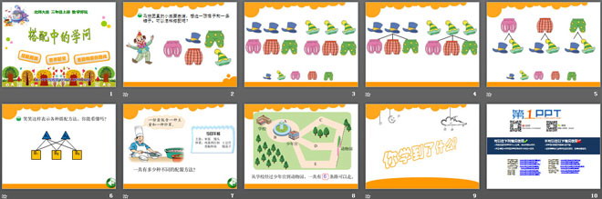 图片[2]-《搭配中的学问》数学好玩PPT课件-第一PPT