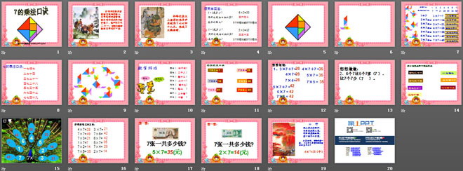 图片[2]-《7的乘法口诀》表内乘法和表内除法PPT课件3-第一PPT