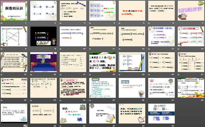 图片[2]-《倒数的认识》分数除法PPT课件4-第一PPT