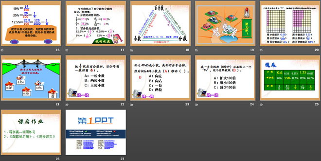 图片[3]-《百分数和分数、小数的互化》PPT课件2-第一PPT
