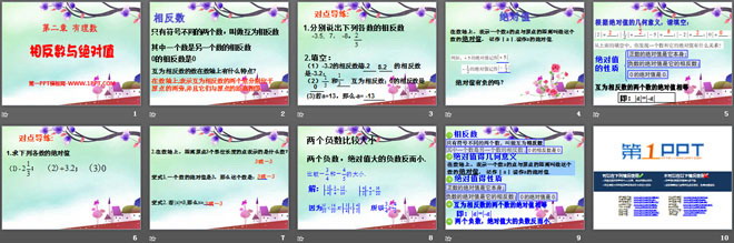 图片[2]-《相反数与绝对值》PPT课件-第一PPT