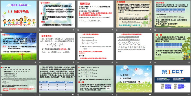 图片[2]-《加权平均数》PPT课件-第一PPT