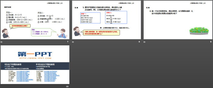 图片[3]-《比的应用》比PPT教学课件-第一PPT