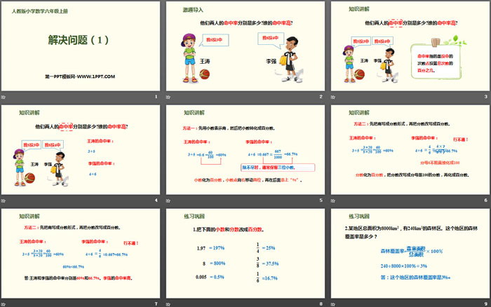 图片[2]-《解决问题(1)》百分数PPT-第一PPT