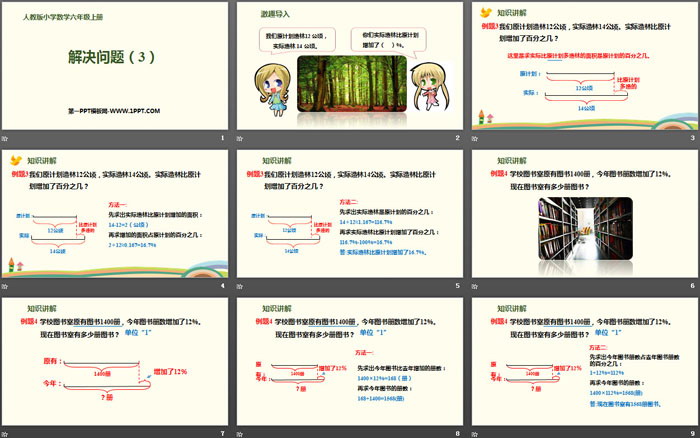 图片[2]-《解决问题(3)》百分数PPT-第一PPT