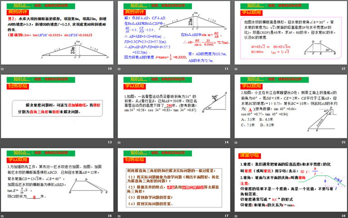图片[3]-《解直角三角形应用举例》锐角三角函数PPT-第一PPT