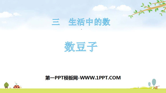 图片[1]-《数豆子》生活中的数PPT课件-第一PPT