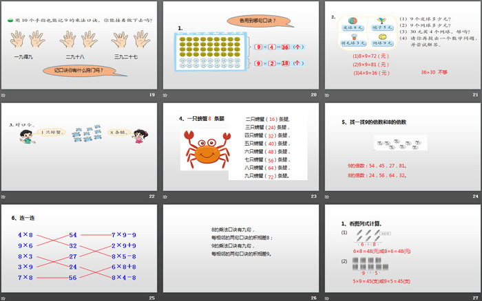 图片[4]-《买球》6~9的乘法口诀PPT教学课件-第一PPT