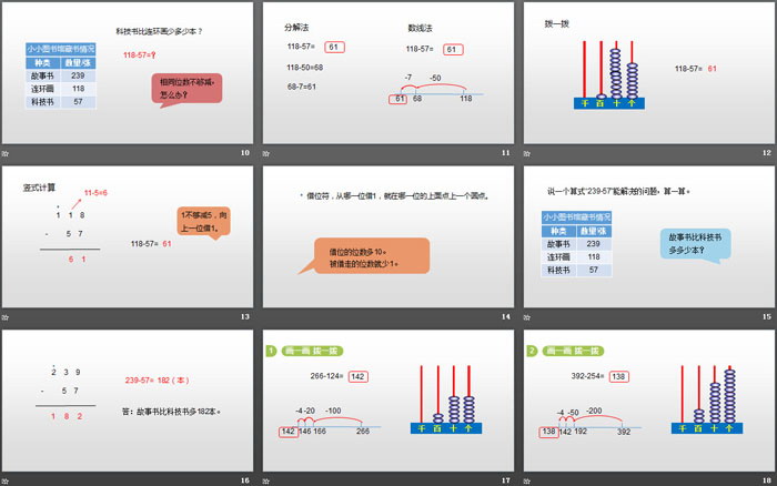 图片[3]-《小小图书馆》加与减PPT-第一PPT