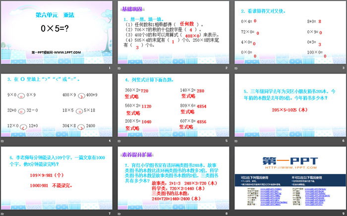 图片[2]-《0×5=?》乘法PPT-第一PPT
