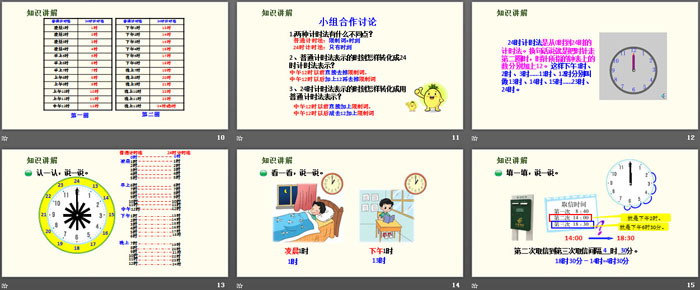 图片[3]-《一天的时间》年、月、日PPT-第一PPT