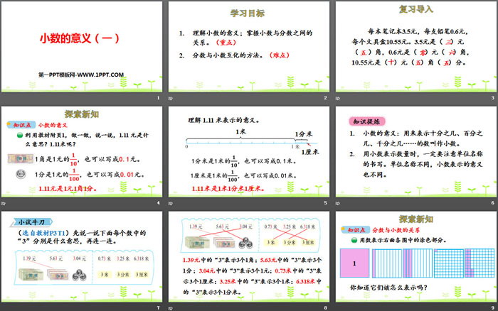 图片[2]-《小数的意义(一)》小数的意义和加减法PPT-第一PPT