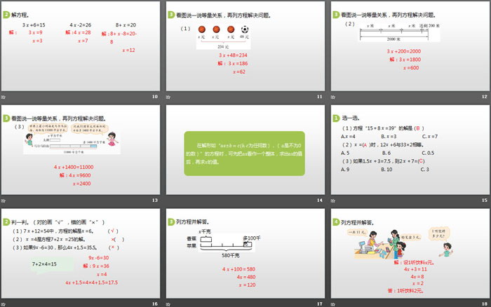 图片[3]-《猜数游戏》认识方程PPT-第一PPT
