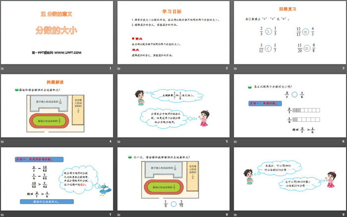 图片[2]-《分数的大小》分数的意义PPT教学课件-第一PPT
