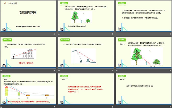 图片[2]-《观察的范围》观察物体PPT-第一PPT